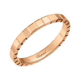 18ct Rose Gold Ice Cube Ring