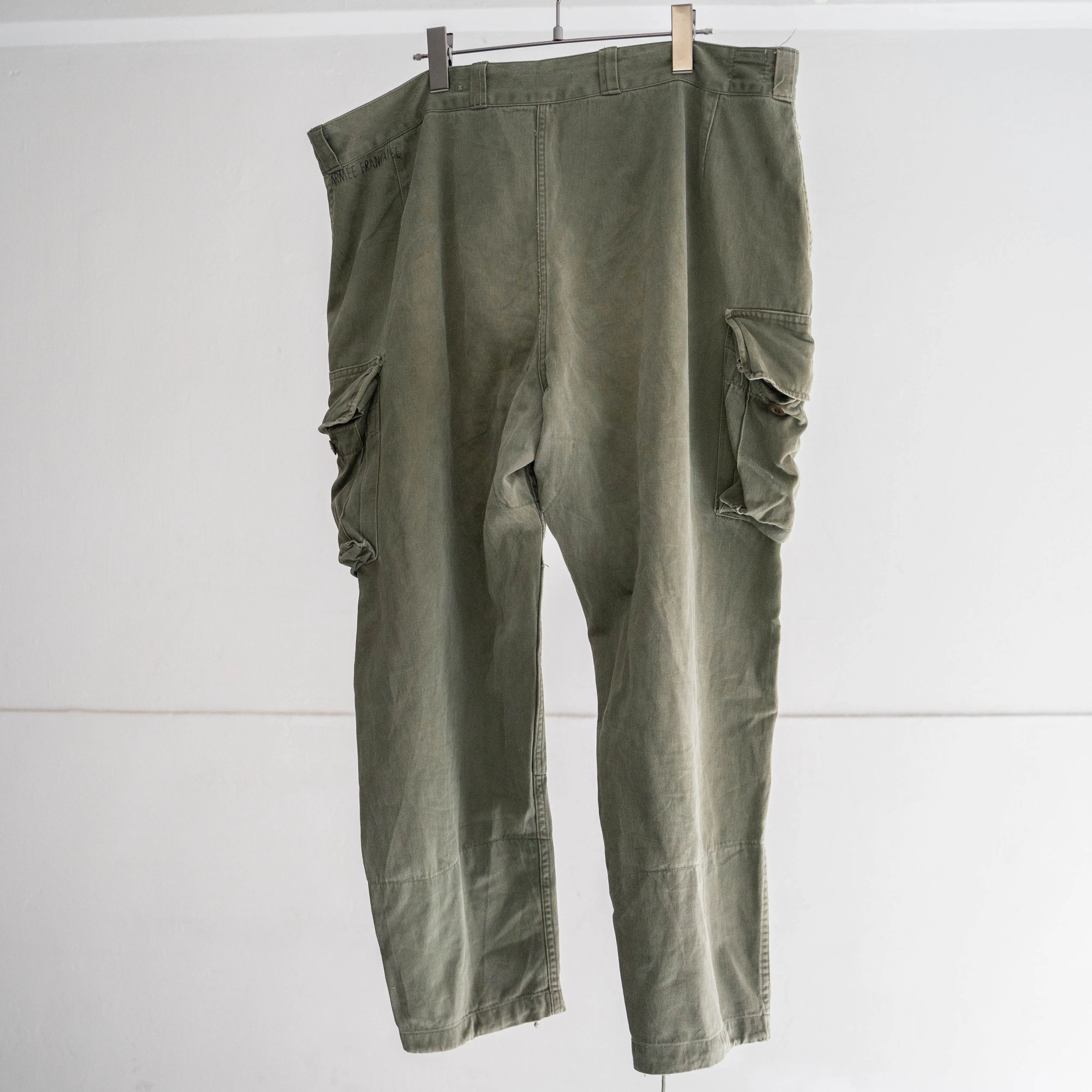 1960-70s French military m64 cargo pants -1