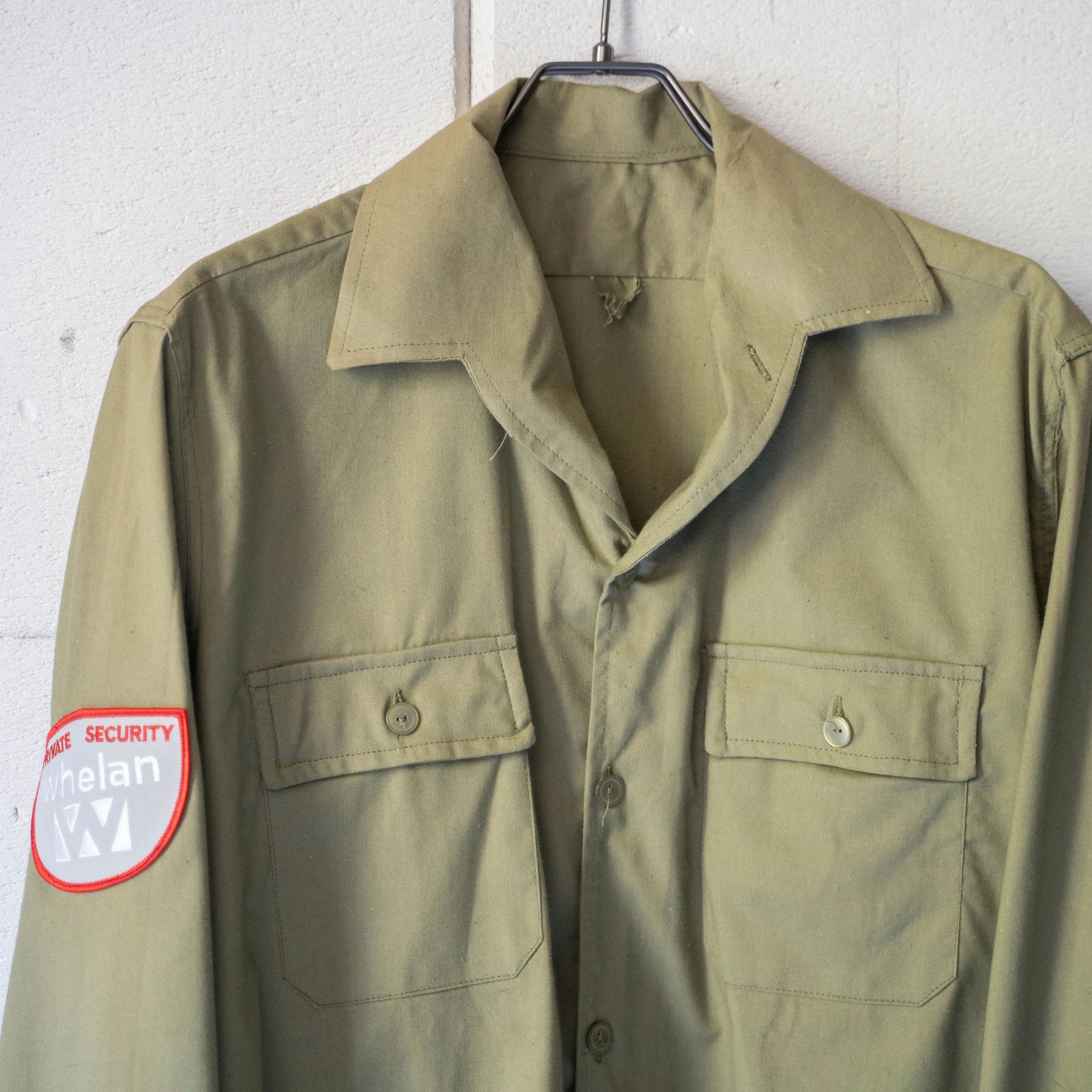 1980s Romania military field shirt 'dead stock' 'patch custom'