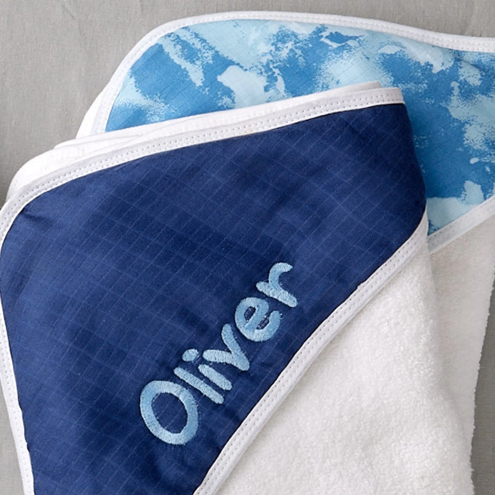 2-Pack Organic Cotton Hooded Towels