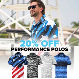 20% Off Performance Polos