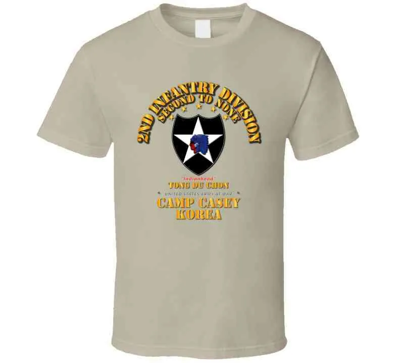 2nd Infantry Division, Camp Casey Korea, (Tong Du Chon)  - T Shirt, Premium and Hoodie