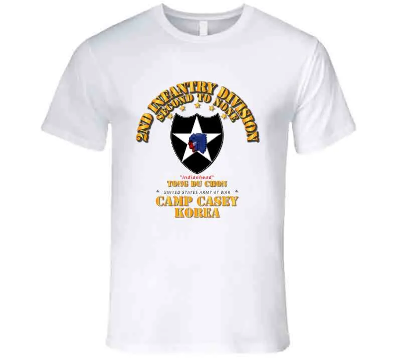 2nd Infantry Division, Camp Casey Korea, (Tong Du Chon)  - T Shirt, Premium and Hoodie