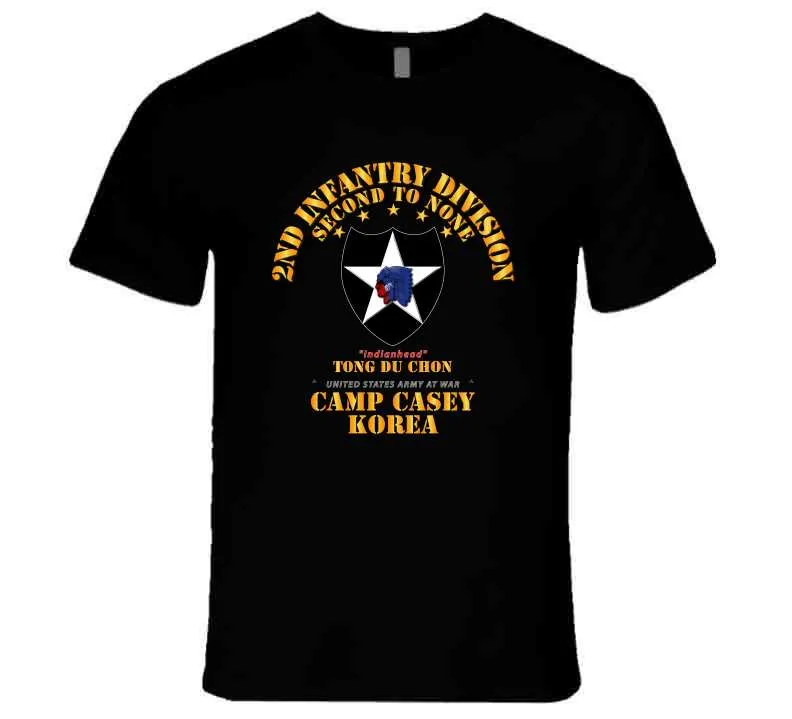 2nd Infantry Division, Camp Casey Korea, (Tong Du Chon)  - T Shirt, Premium and Hoodie