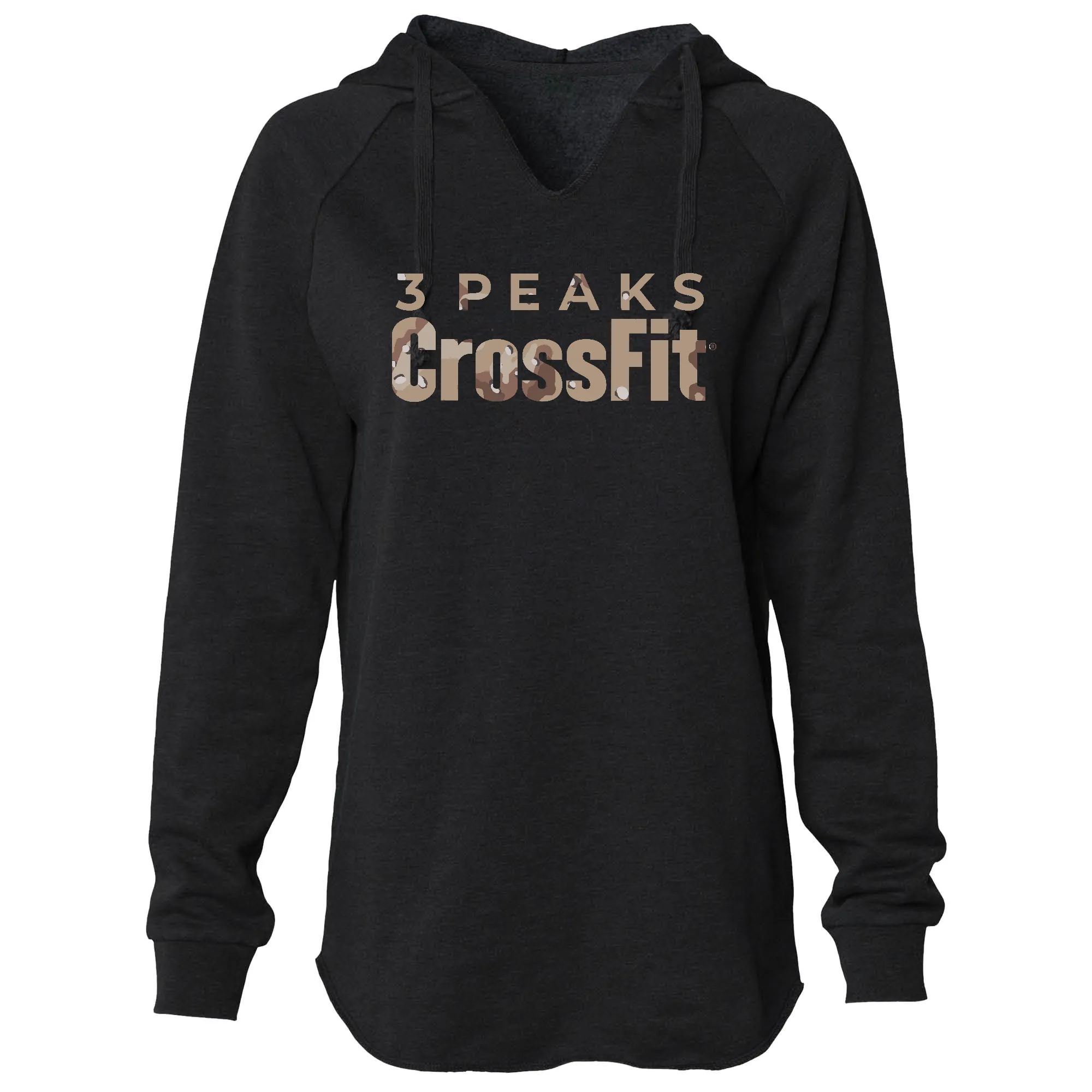 3 Peaks CrossFit Camo Womens - Hoodie