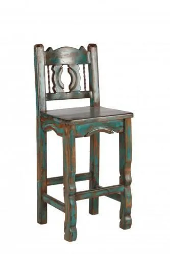 34" Western Barstool