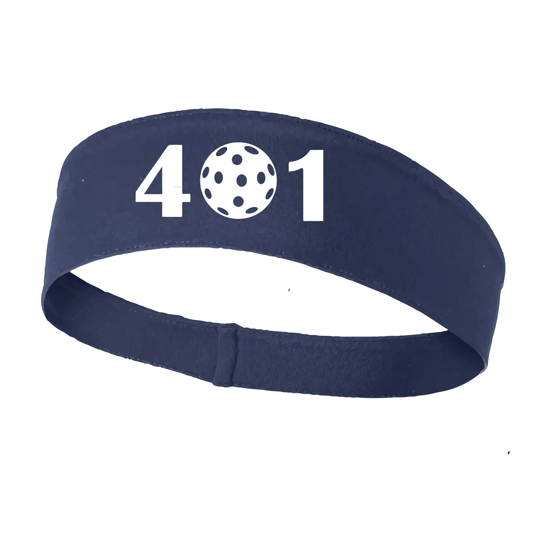 401 Rhode Island Pickleball Club | Pickleball Headband | 100% Polyester