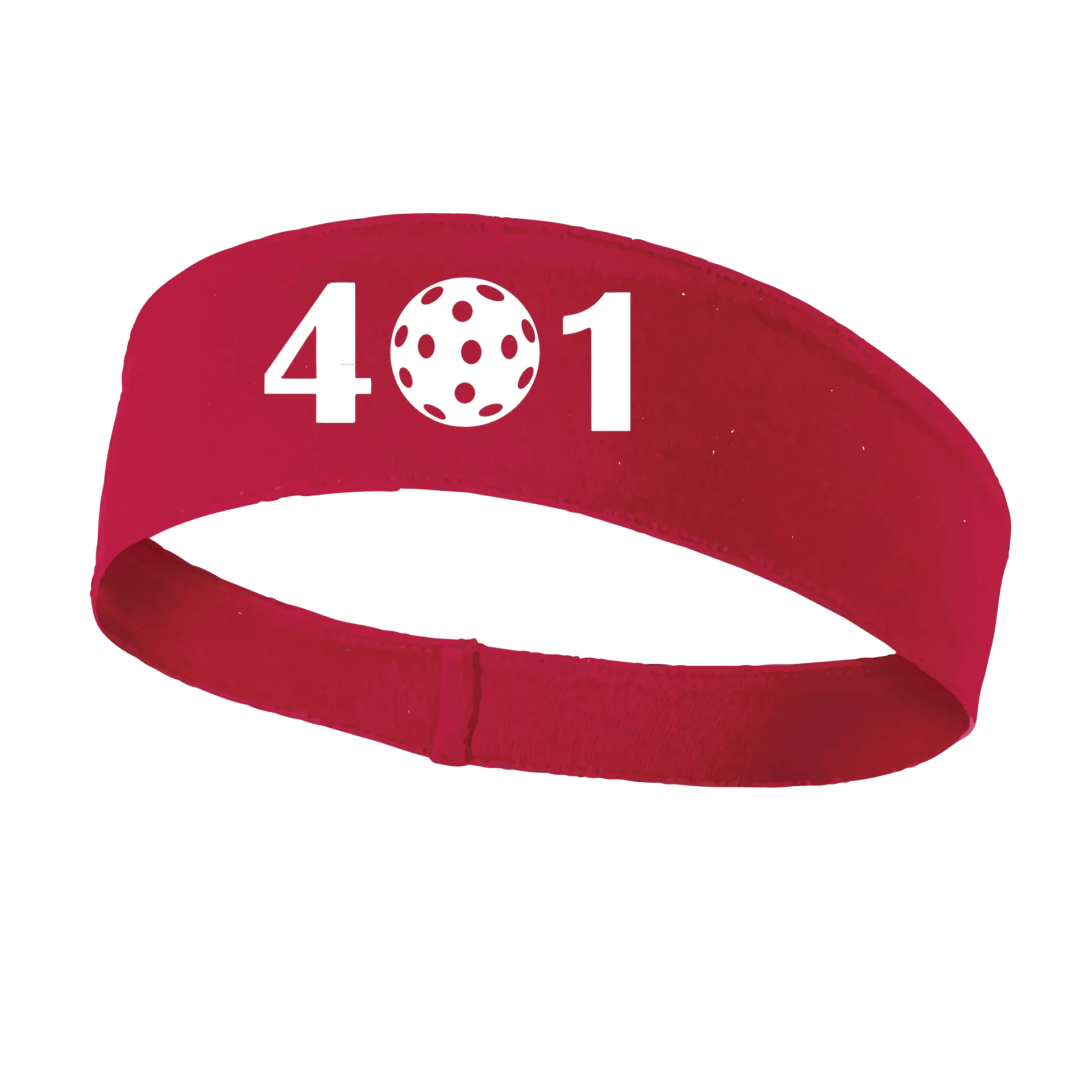 401 Rhode Island Pickleball Club | Pickleball Headband | 100% Polyester