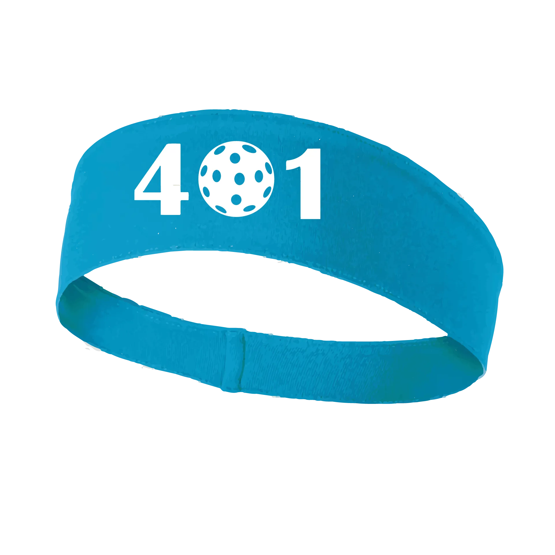 401 Rhode Island Pickleball Club | Pickleball Headband | 100% Polyester