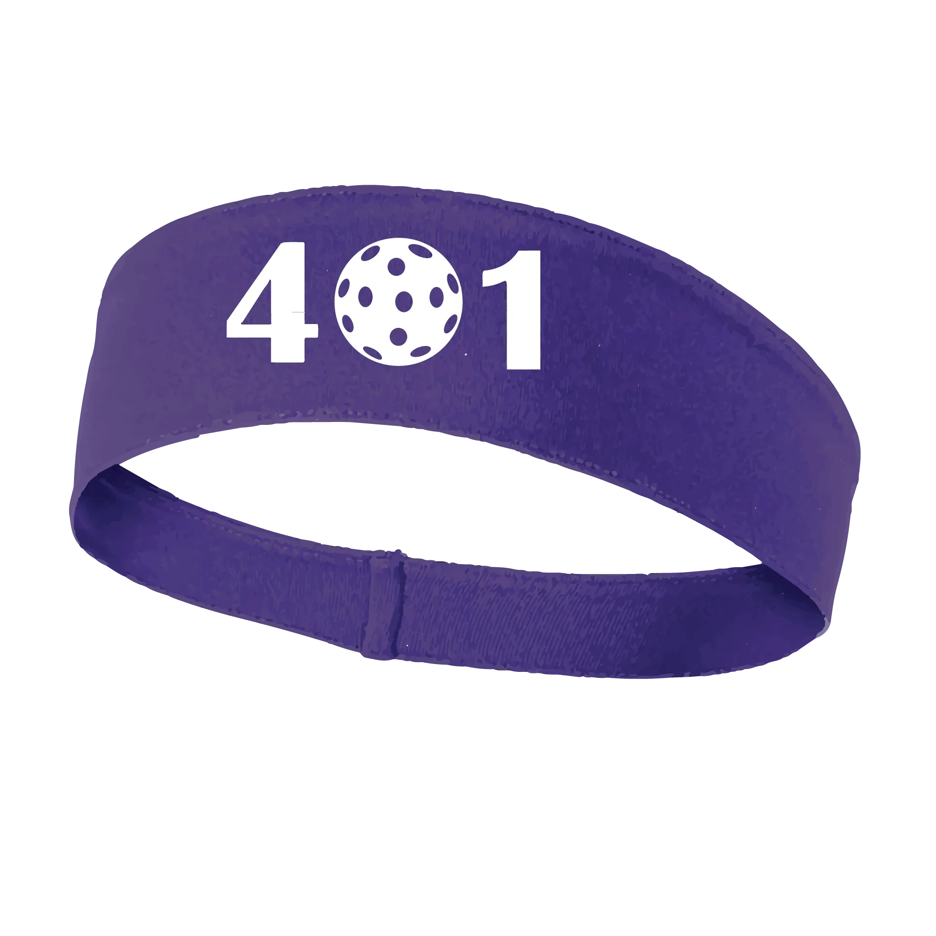 401 Rhode Island Pickleball Club | Pickleball Headband | 100% Polyester