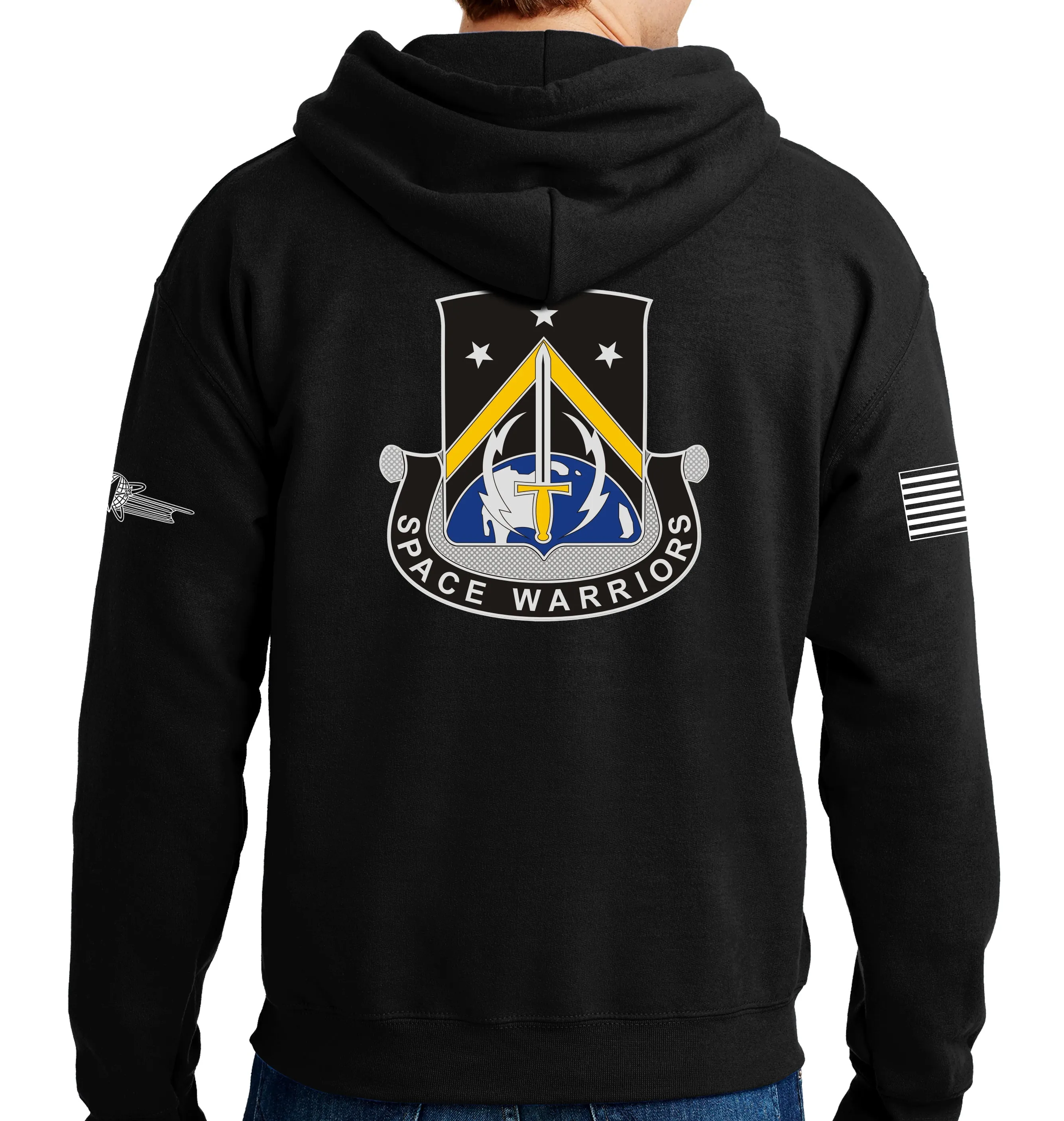 4th Space Unisex Hoodie Sweatshirt. This sweatshirt is NOT approved for PT.