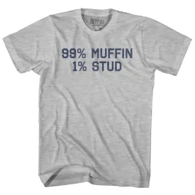 99% Muffin 1% Stud Youth Cotton T-shirt