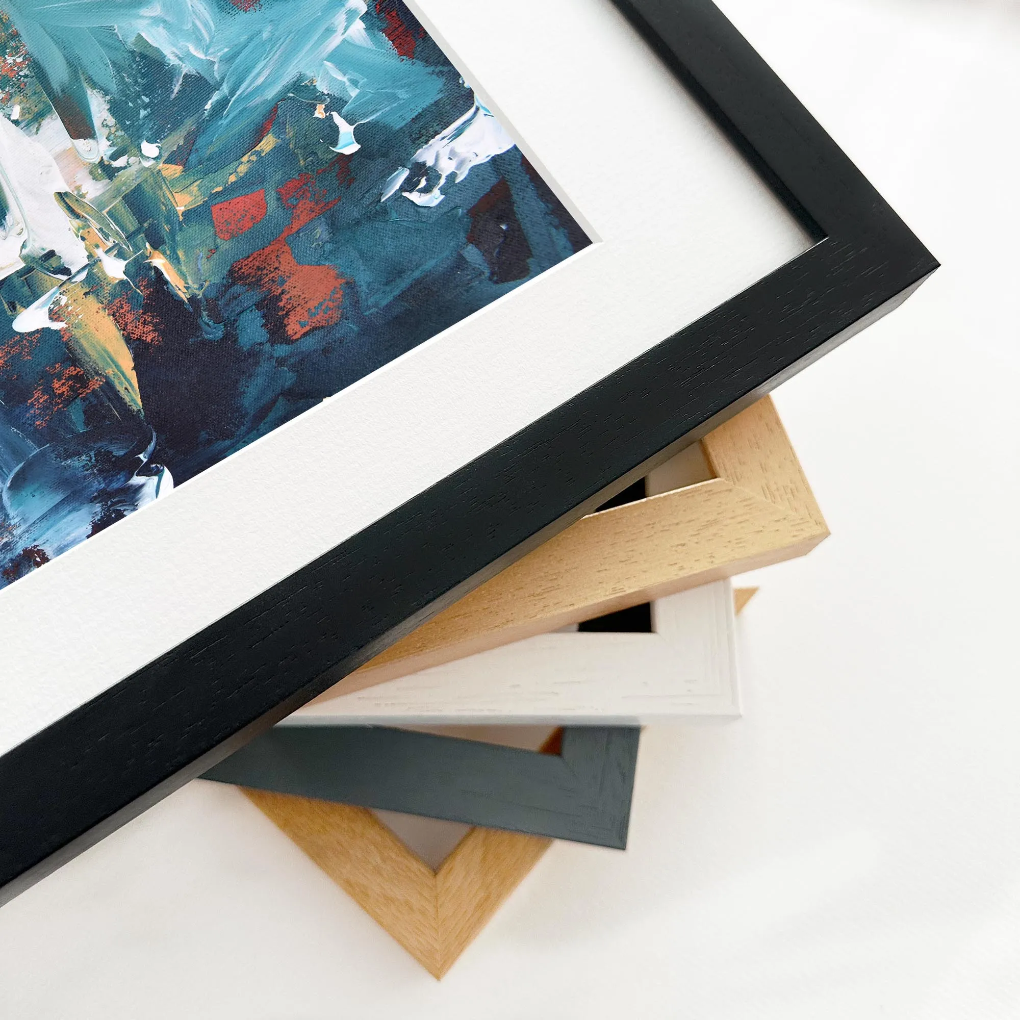 Abstract 209 Framed Art