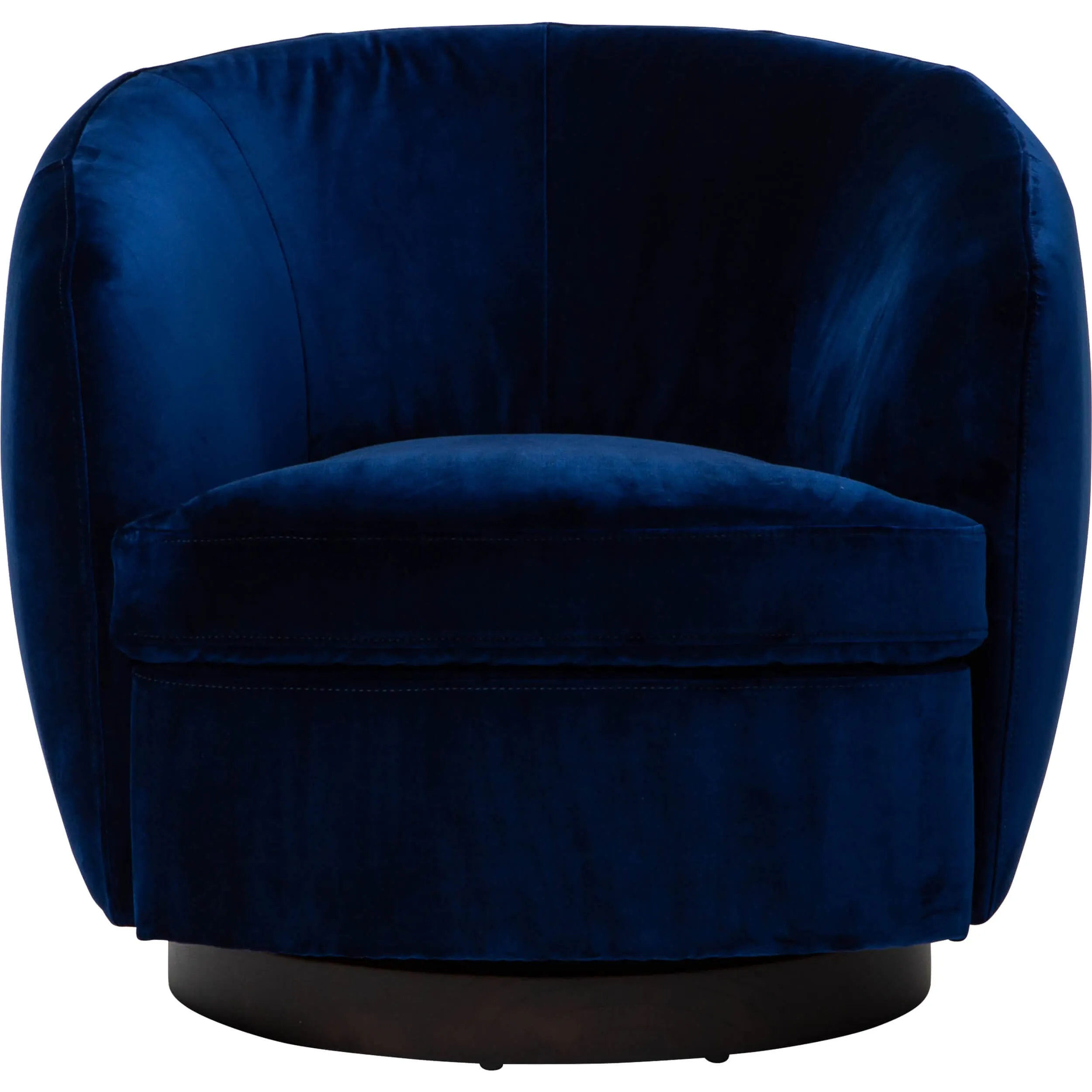 Akita Swivel Chair, Falkirk Royal Blue