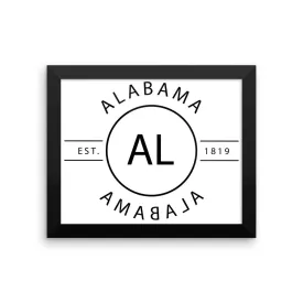 Alabama - Framed Print - Reflections