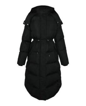 Alexander McQueen Womens Quilted Puffer Coat