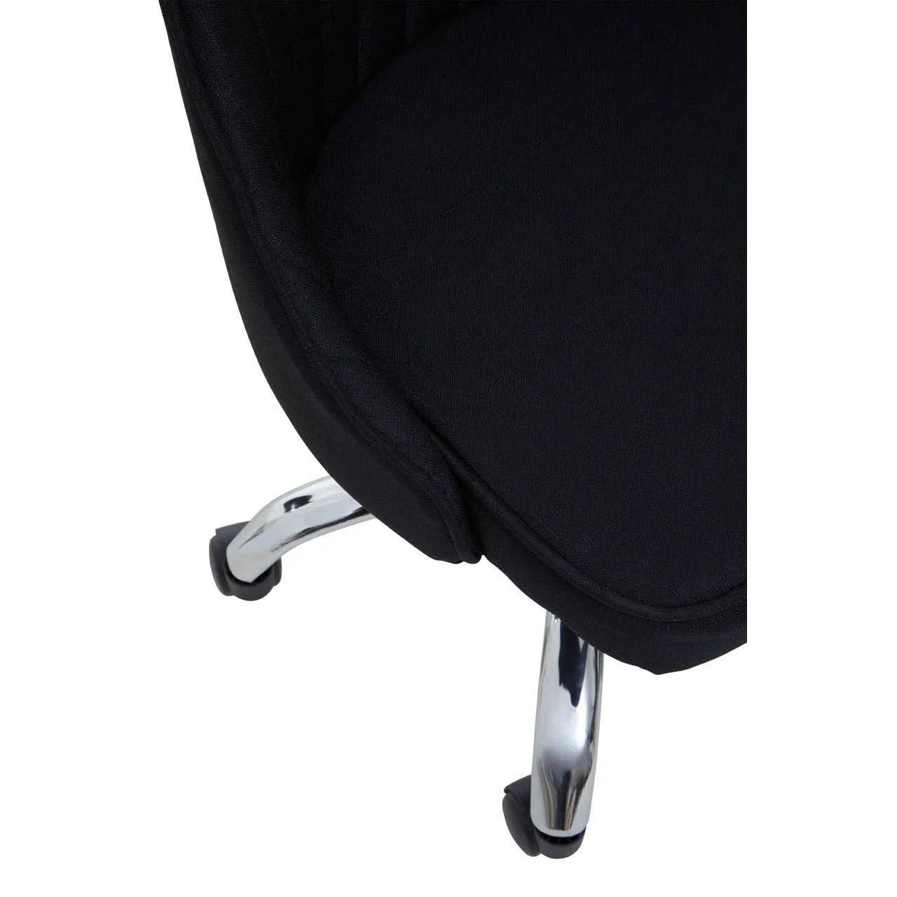 Alexi Black Fabric Home Office Chair