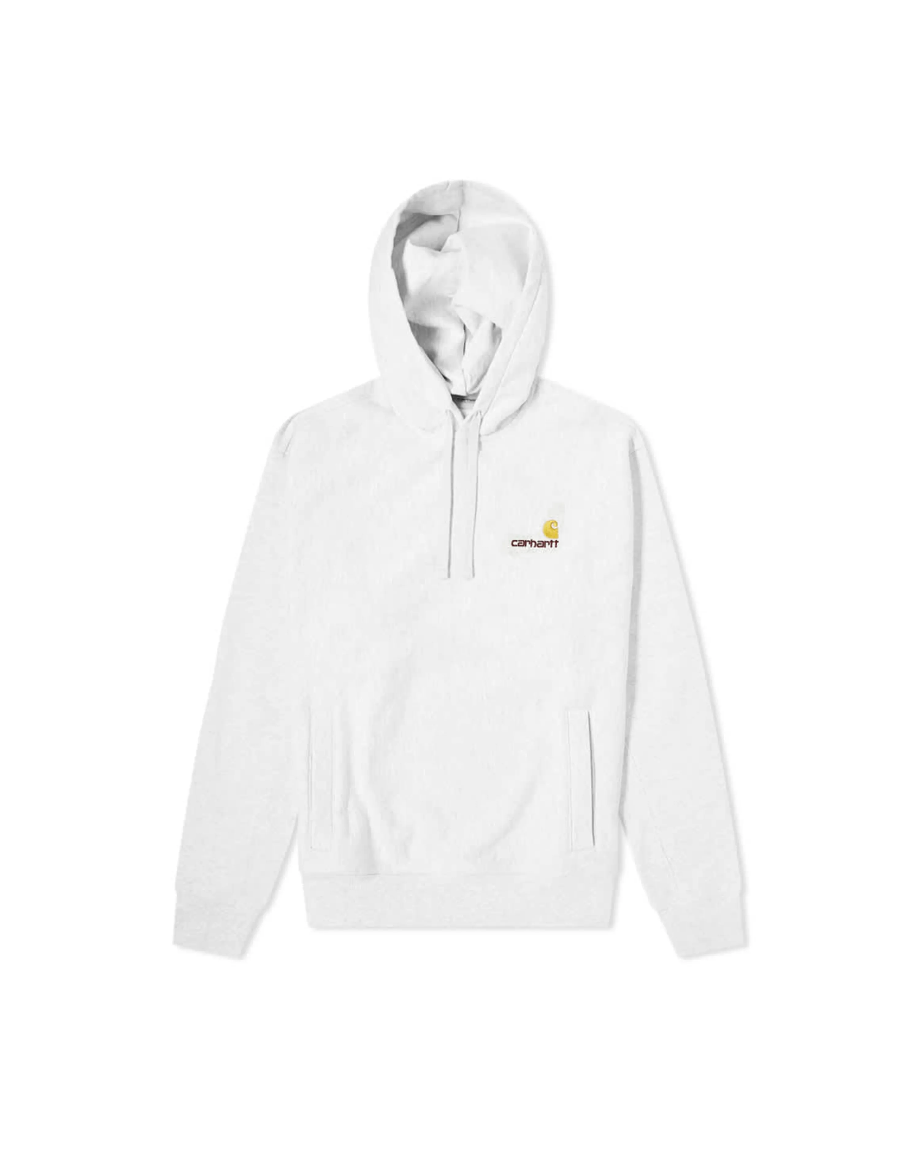 American Script Hooded Sweatshirt - Ash Heather