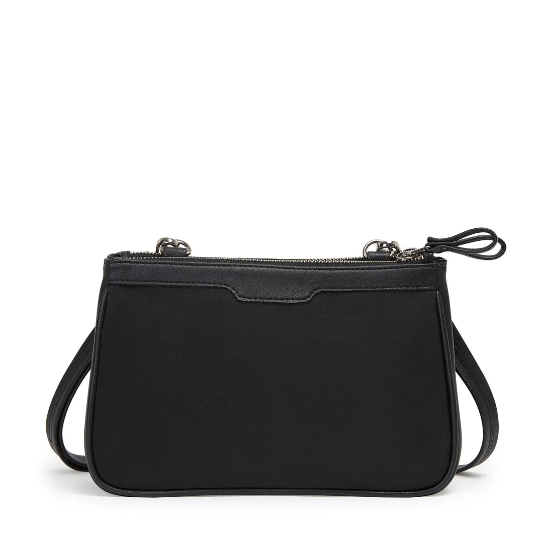 AMSTERDAM NYLON SLING BAG BLACK