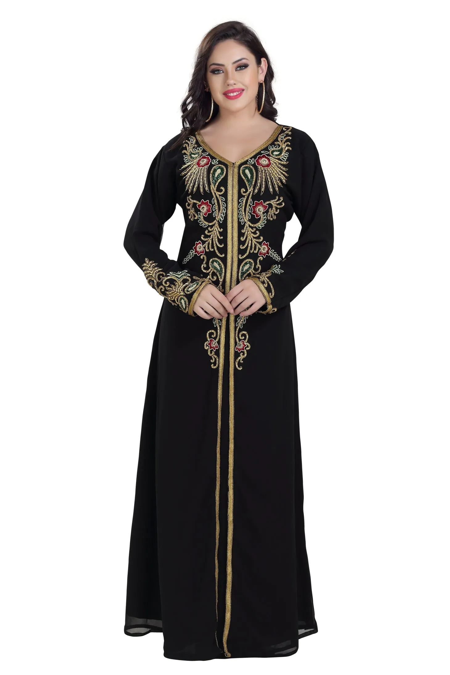 Arabian Abaya Designer Kaftan Dress