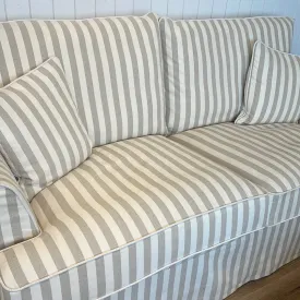 Ayla 3 Seater Sofa Natural Stripe