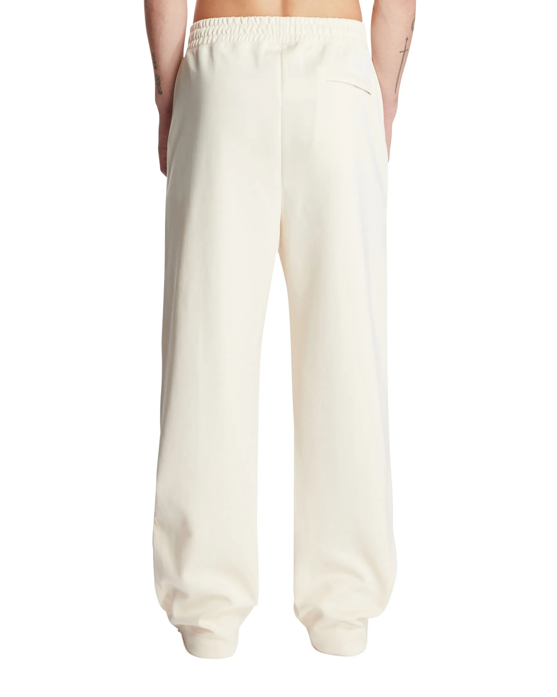 Beige F  Track Pants