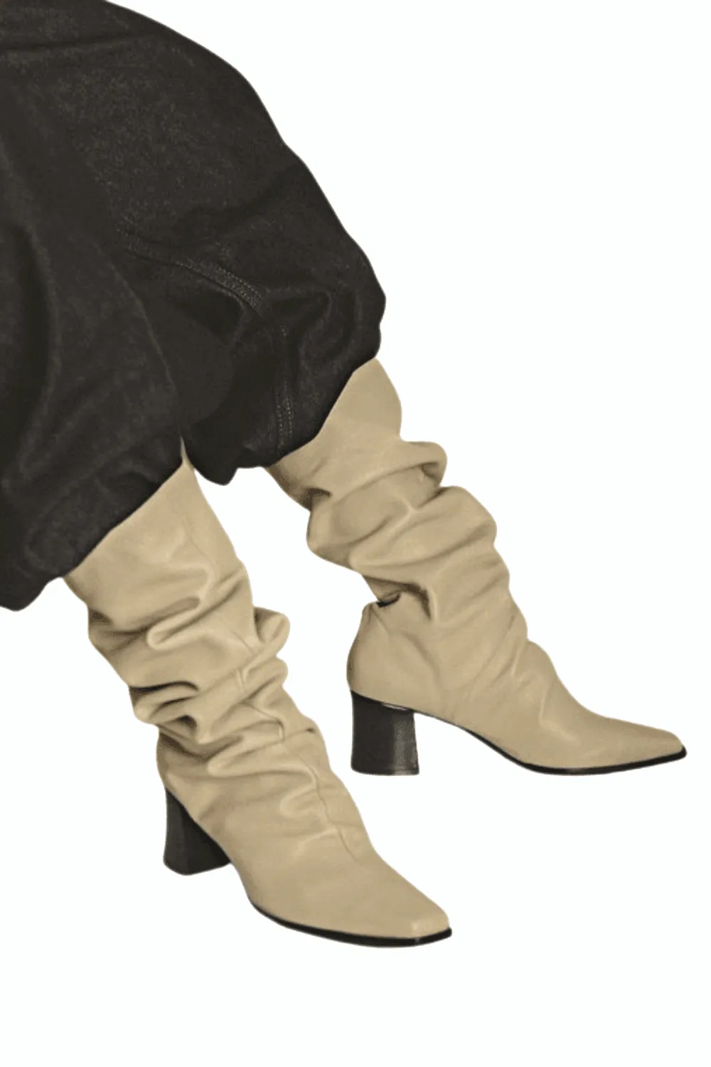 Beige Yakko Boots