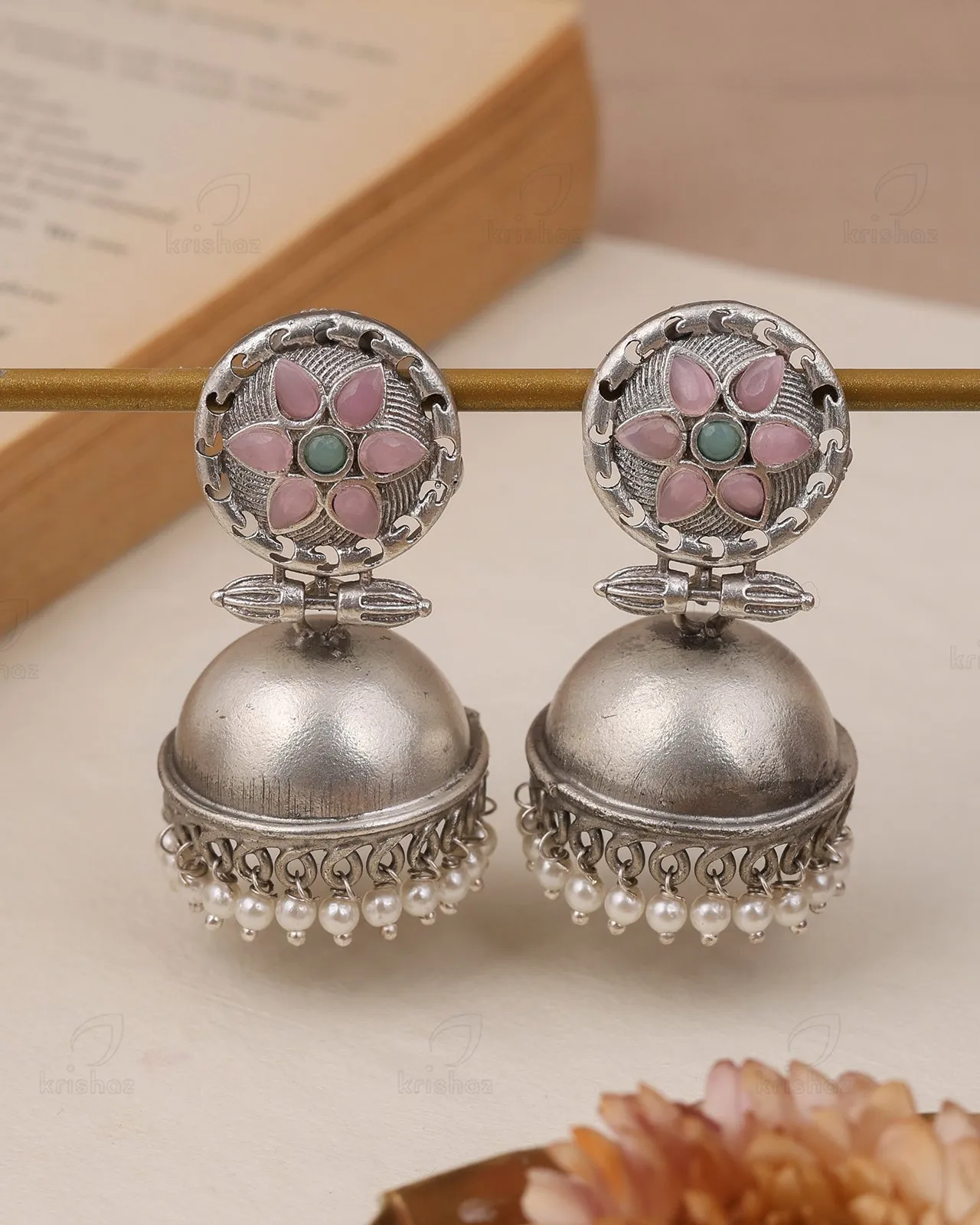 Bhavya Jhumki Earrings