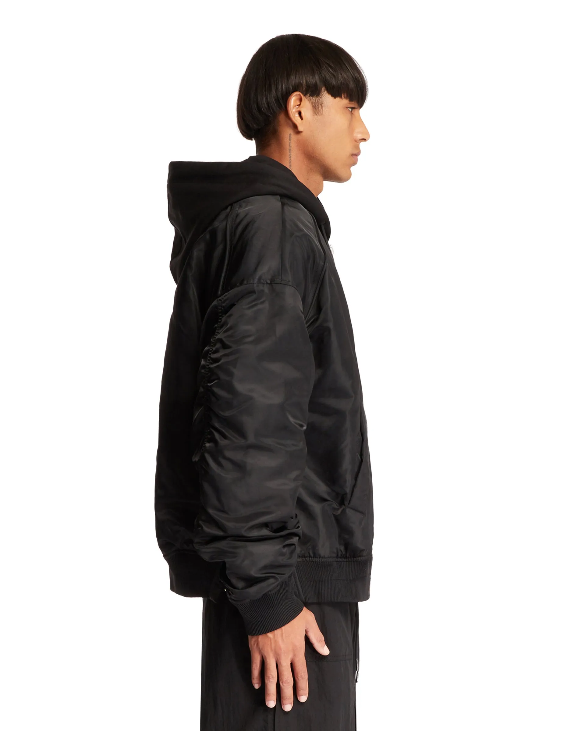 Black Hooded Jacket