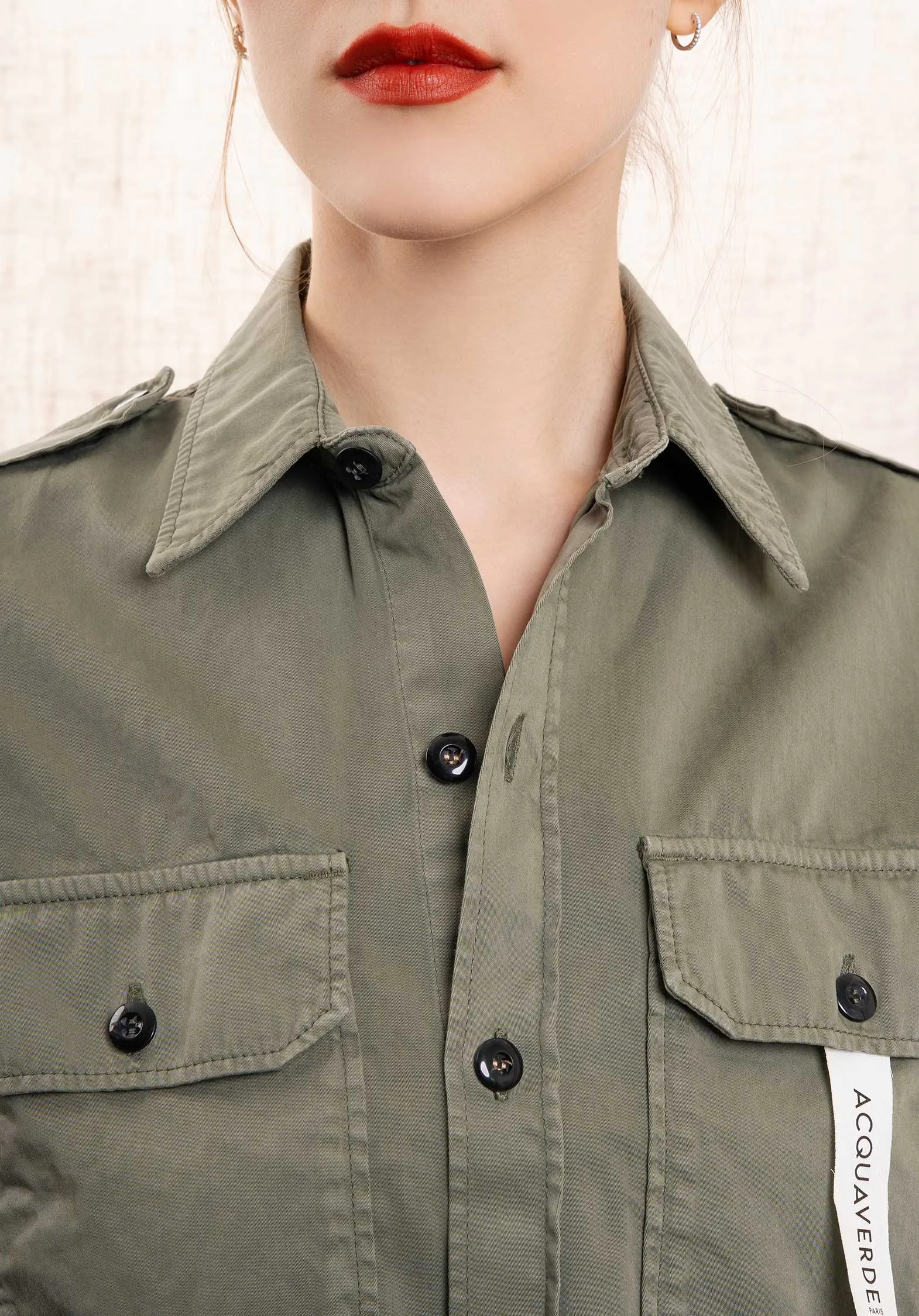 Blouse Cruigab Military-Kaki