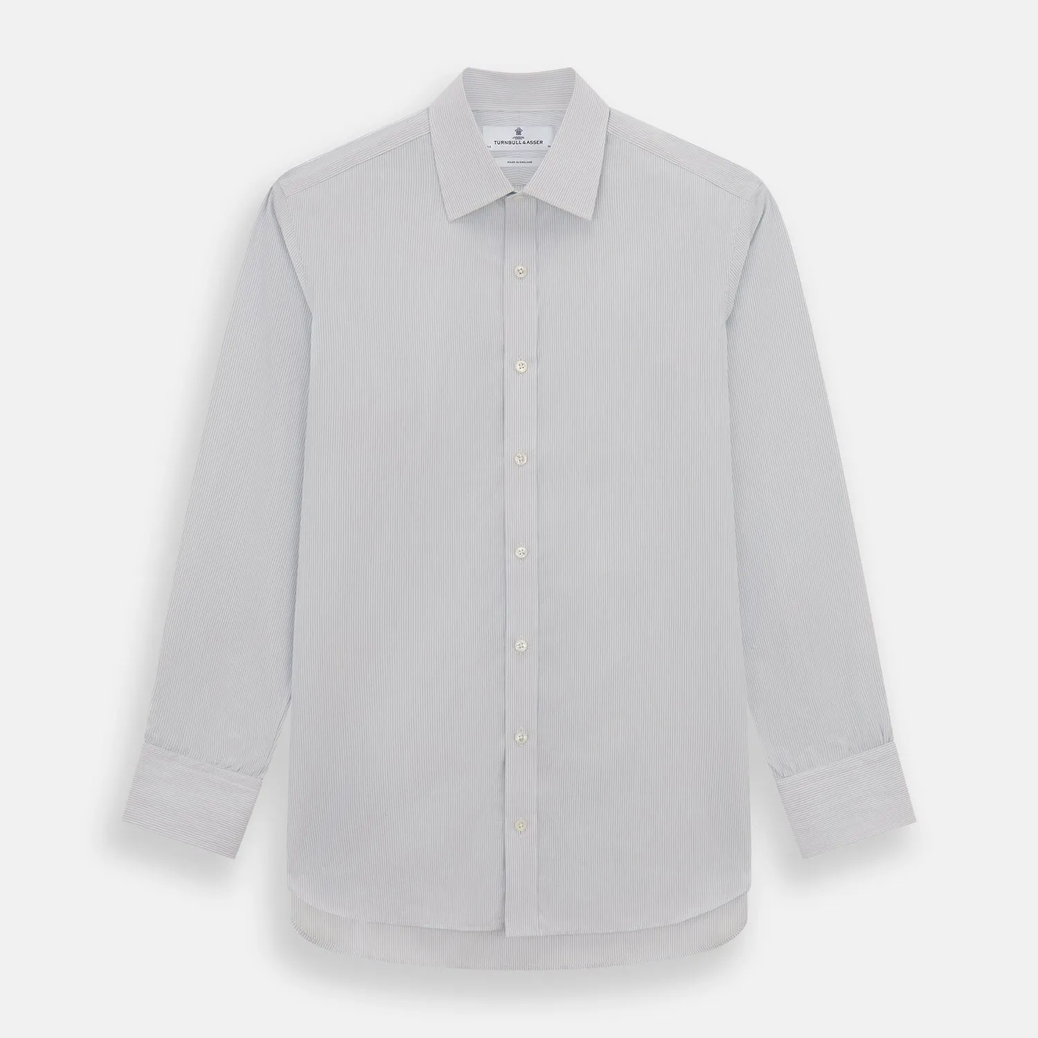 Blue Pencil Stripe Mayfair Shirt