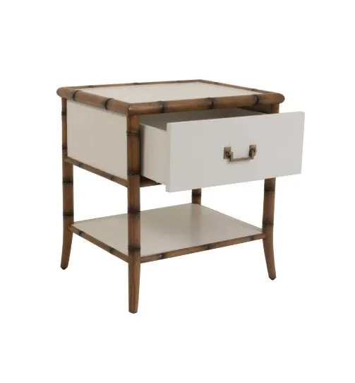 Bordeaux Bedside Table - Ivory