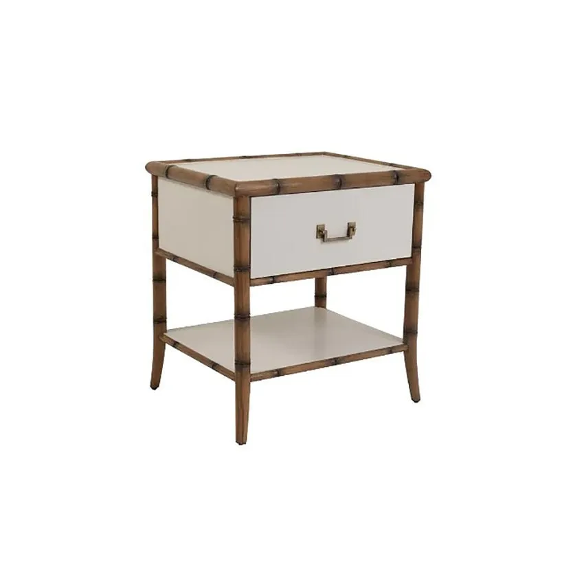 Bordeaux Bedside Table - Ivory