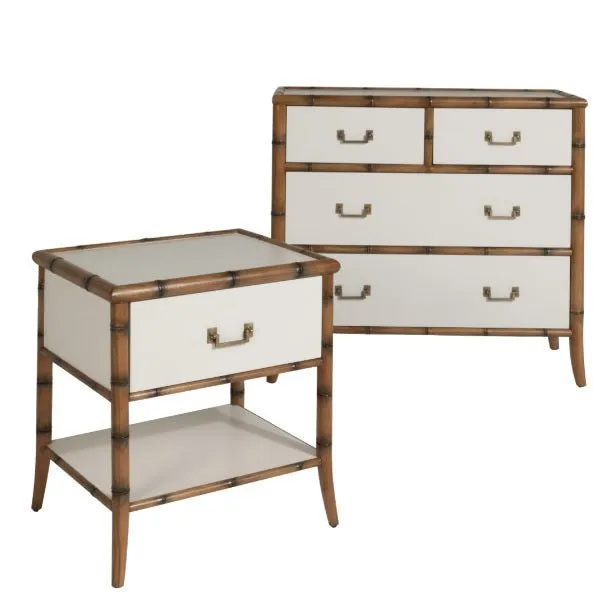 Bordeaux Bedside Table - Ivory