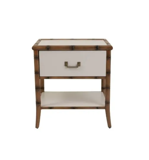 Bordeaux Bedside Table - Ivory