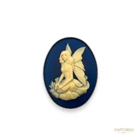 Button with Fairy- Art. D357 - Gafforelli Srl