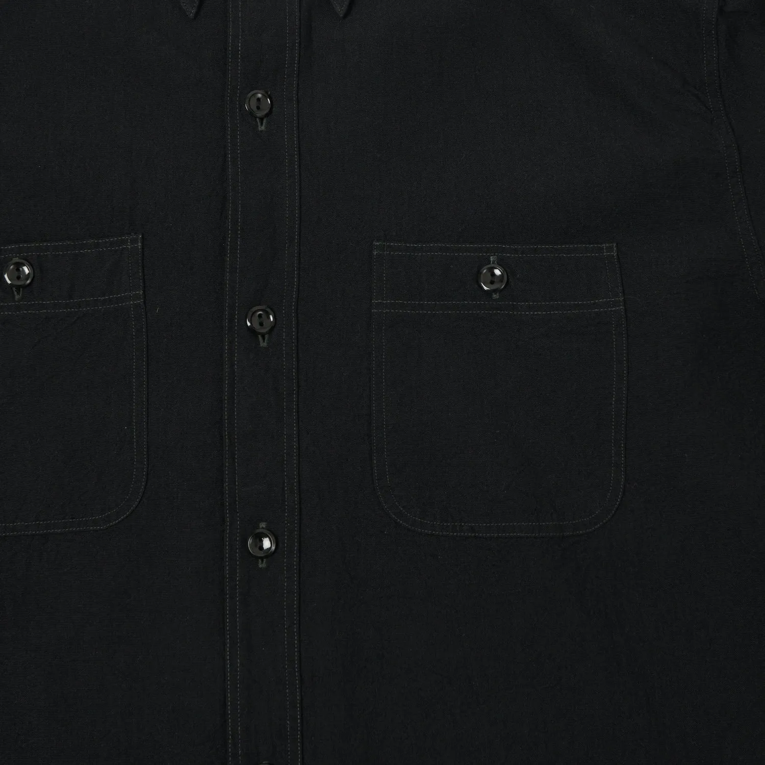 Buzz Ricksons x William Gibson Premium Black Chambray Work Shirt