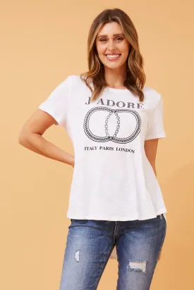 CG JADORE GRAPHIC TEE