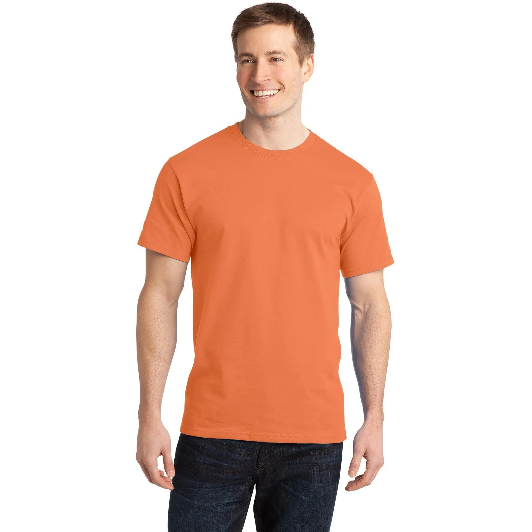 CLOSEOUT - Port & Company Ring Spun Cotton Tee