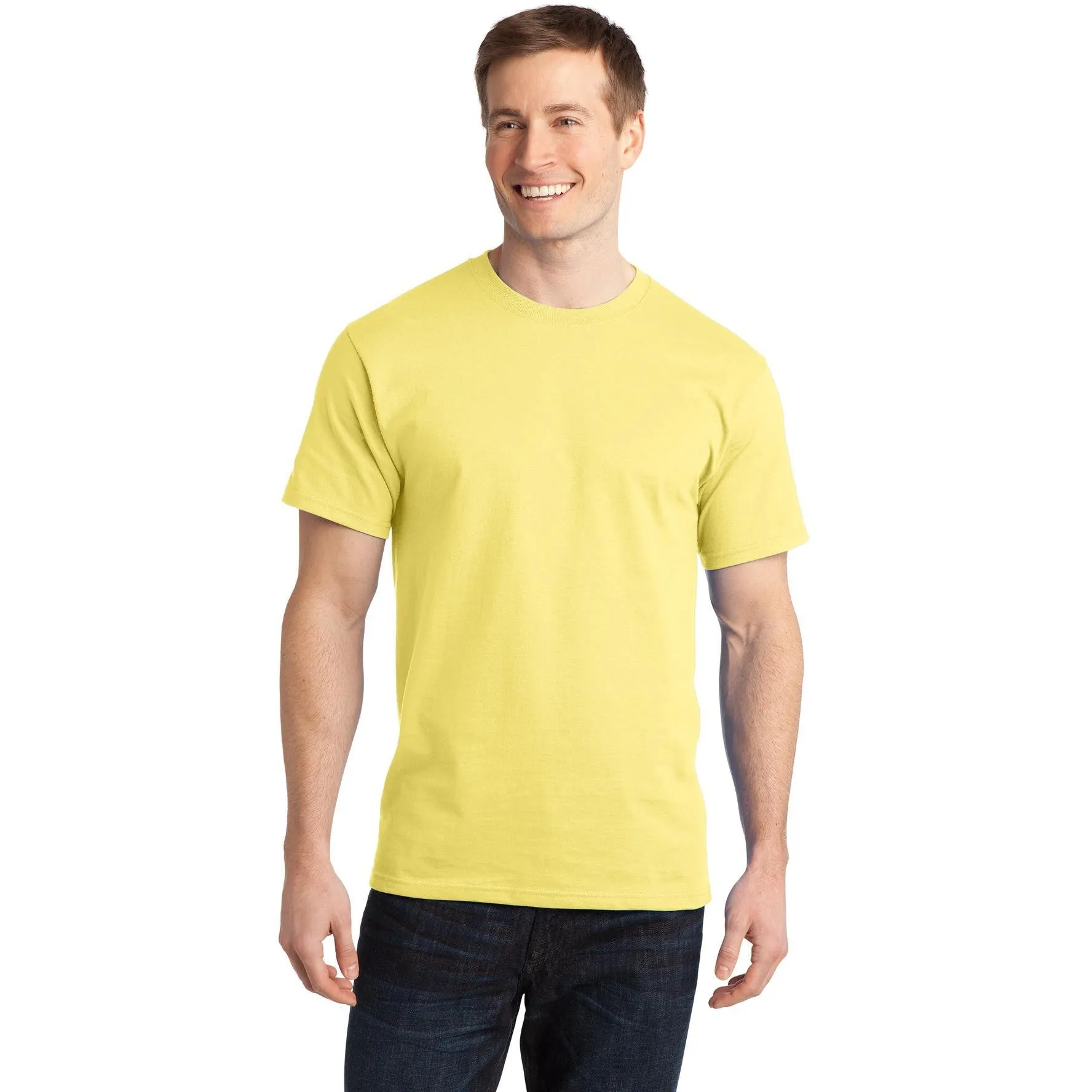 CLOSEOUT - Port & Company Ring Spun Cotton Tee