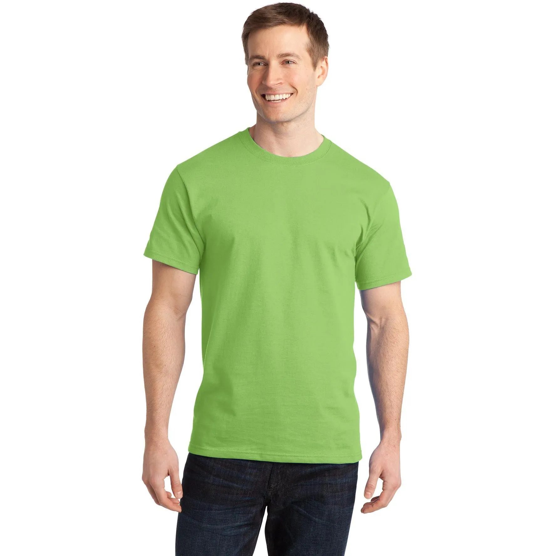 CLOSEOUT - Port & Company Ring Spun Cotton Tee