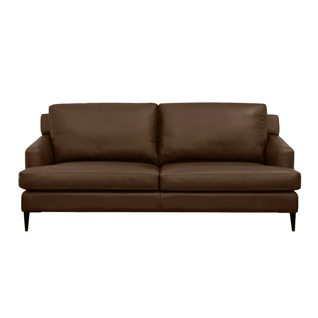 Collins Premium Aniline Leather Sofa by Chattel