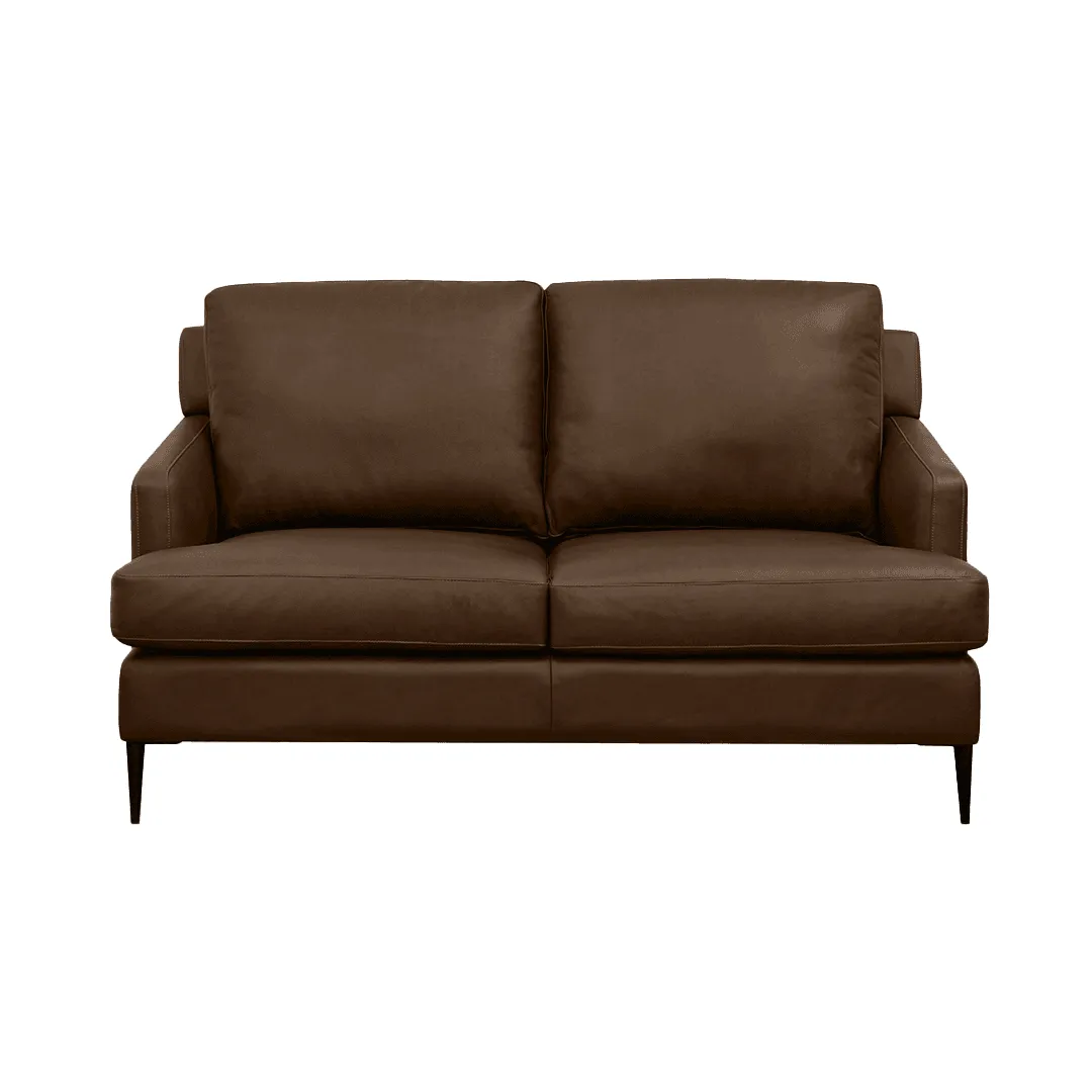 Collins Premium Aniline Leather Sofa by Chattel