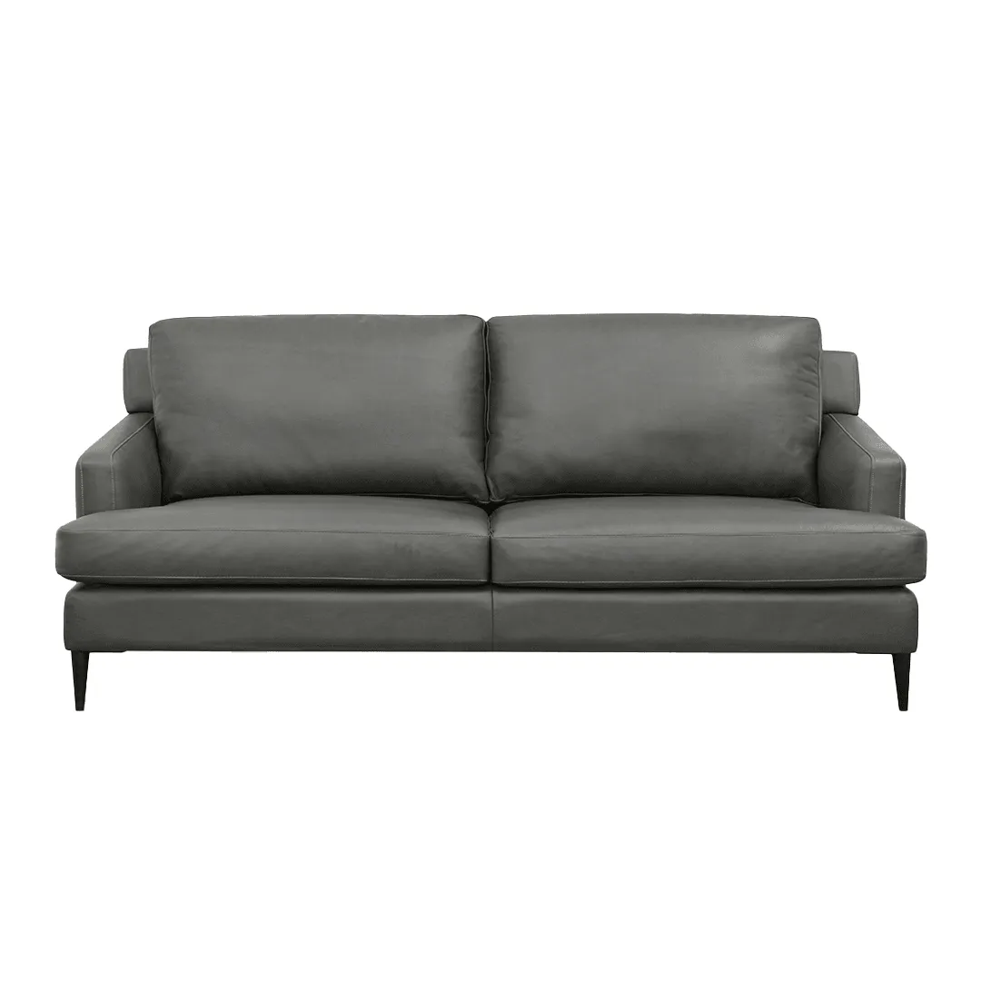 Collins Premium Aniline Leather Sofa by Chattel