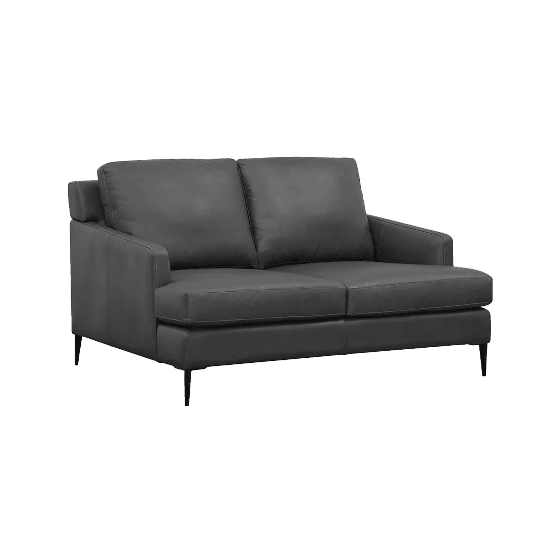 Collins Premium Aniline Leather Sofa by Chattel