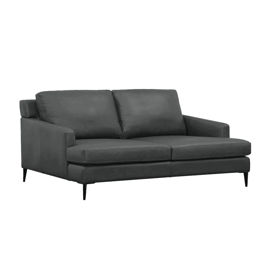 Collins Premium Aniline Leather Sofa by Chattel