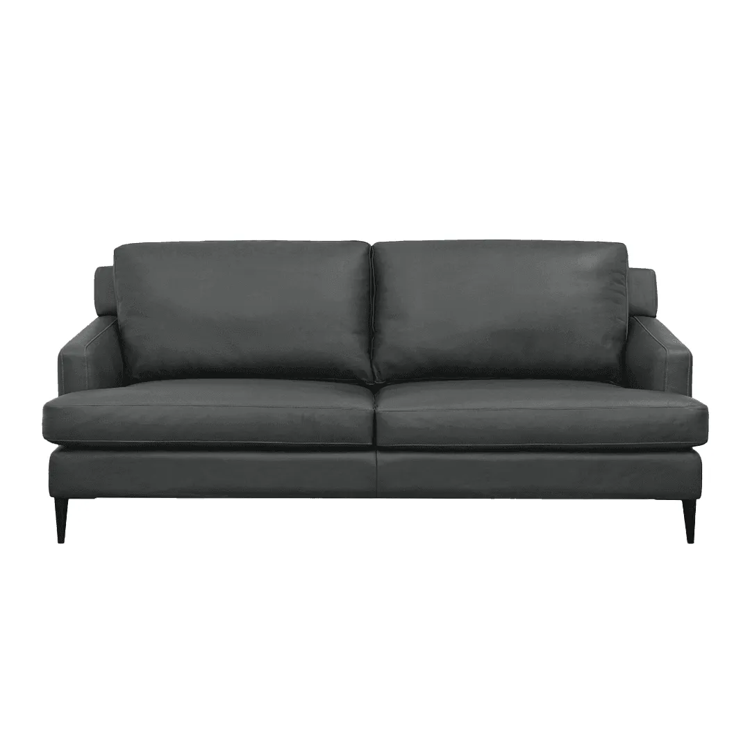 Collins Premium Aniline Leather Sofa by Chattel