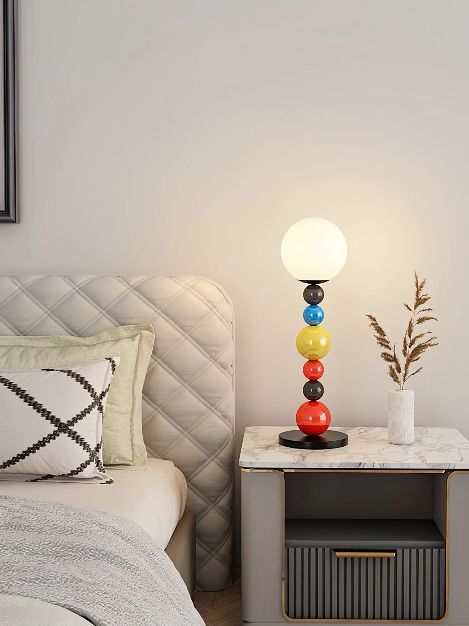 Colorful Round Ball Floor Lamp