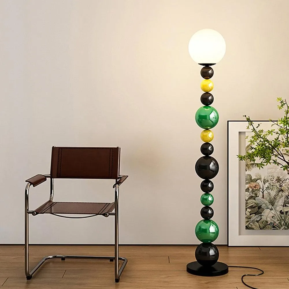 Colorful Round Ball Floor Lamp