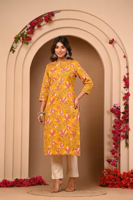 Cotton Flex Printed Kurti